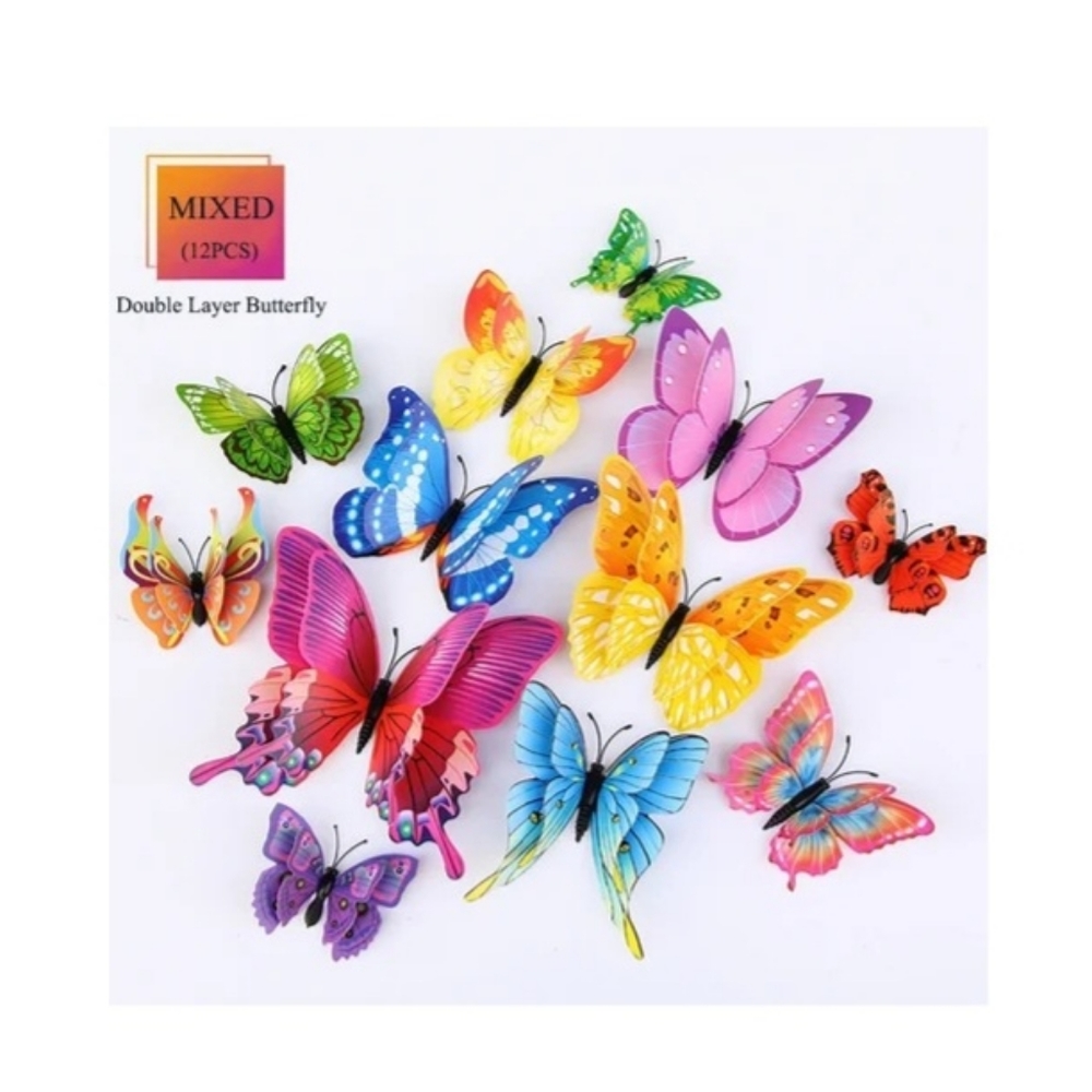 Wall Decoration 3D Butterflies